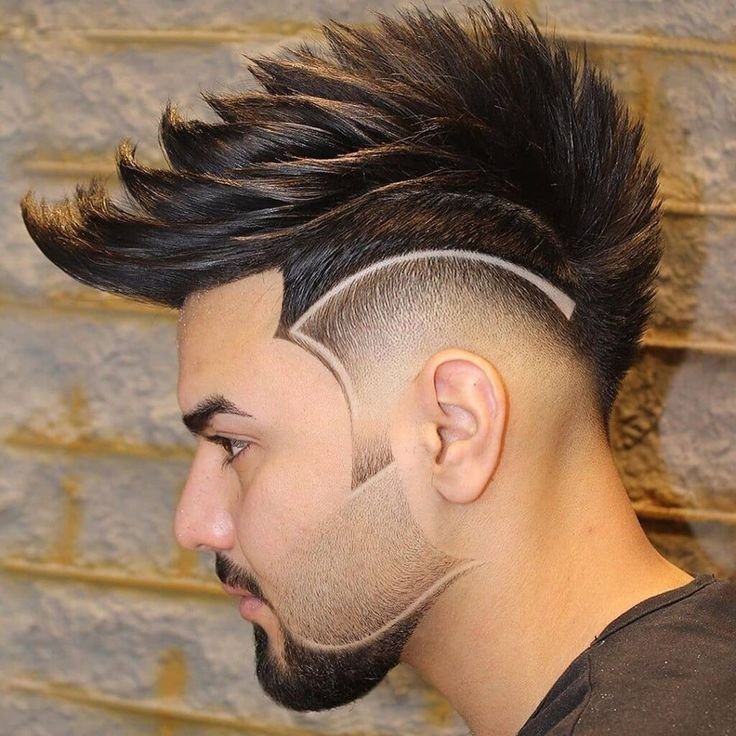 Creative Hair Cut for Men
